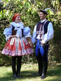 ukázka bohatého kroje ukázka bohatého kroje